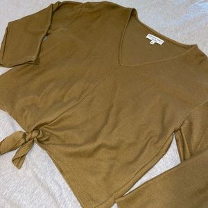 madewell texture and thread shirt